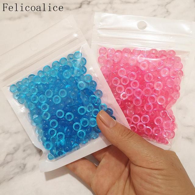 2 Packs Fluffy Slime Clay Anti Stress Toy Creative Fishbowl Beads Plastic  Acrylic Vase Fishbowl Filler Toys Crafts Party Supply - Christmas Ball  Ornaments - AliExpress